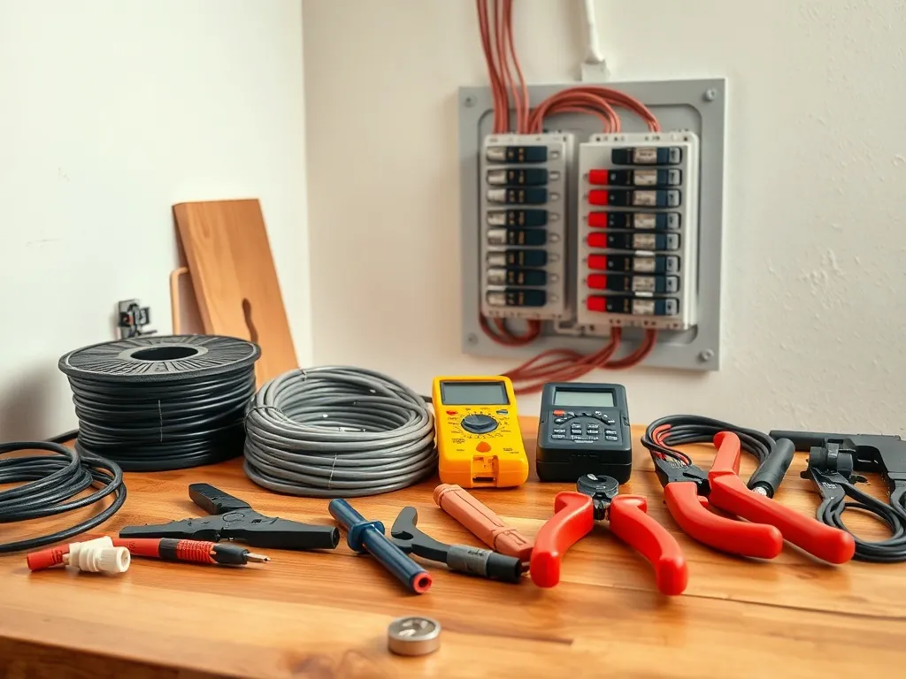 Jak wygląda najprostszy schemat domowej instalacji elektrycznej?